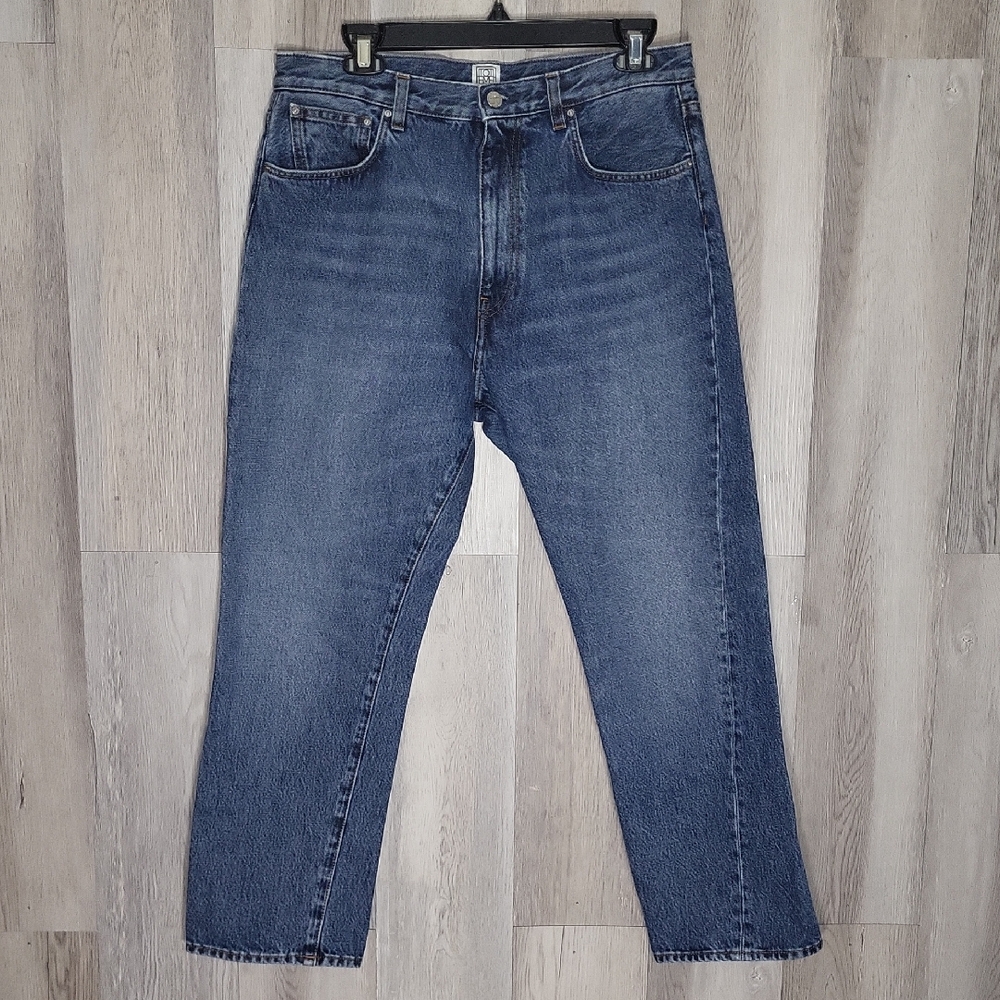 Toteme Twisted Seam Denim‎ Jeans Womens 30/30 Cotton Straight Leg Capsule Italy